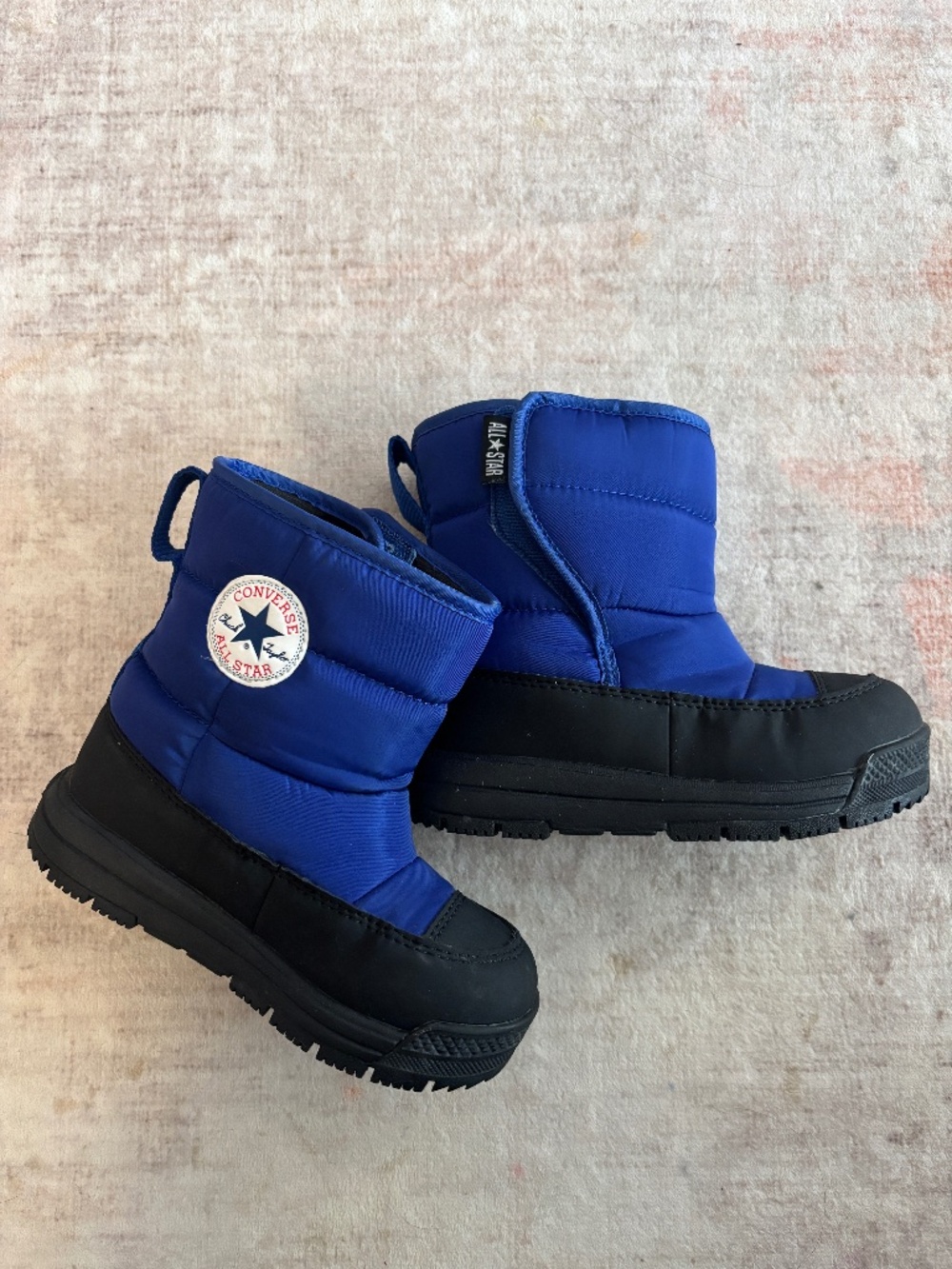 Converse All Star Kids Winter Snow Boots Blue Size 16cm